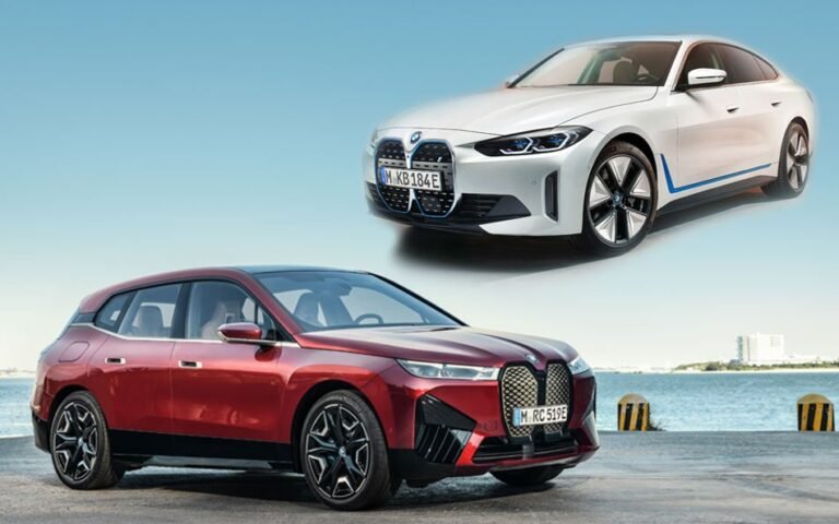 „BMW iX“ ir „BMW i4“