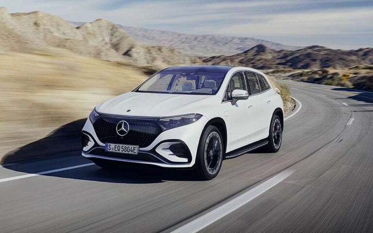 MB EQS SUV elektromobilis