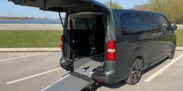 „Citroën ë-SpaceTourer“ elektromobilyje- neįgaliesiems skirta įranga