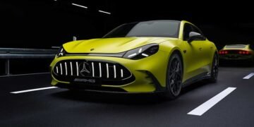 „Mercedes-AMG GT 4-Door Coupé“: nauja elektrinio našumo era