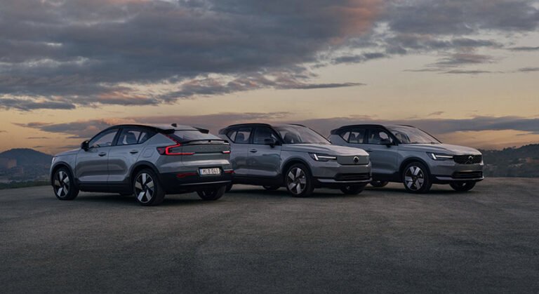 „Volvo“ atnaujino XC40, EX40 ir EC40: naujas dizainas, „Gemini“ dirbtinis intelektas ir daugiau saugumo